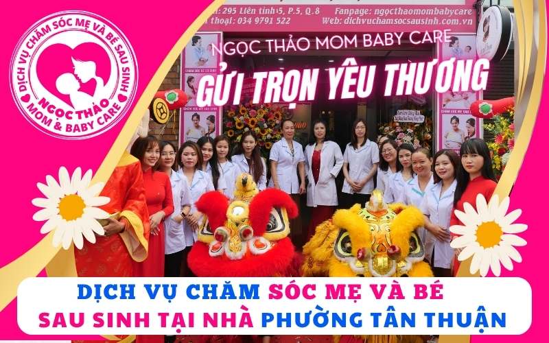 Không cần đi đâu xa, dịch vụ chăm sóc mẹ và bé tại nhà ở phường Tân Thuận mang spa về tận nhà